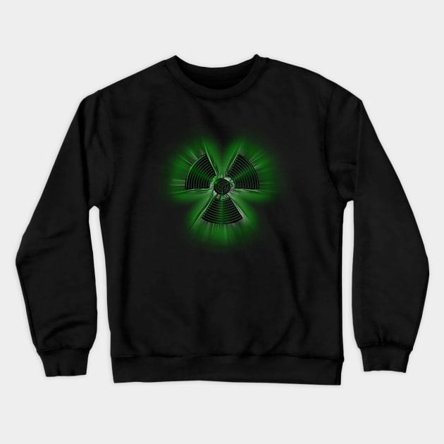 Nuclear Web Revisit Crewneck Sweatshirt by Veraukoion